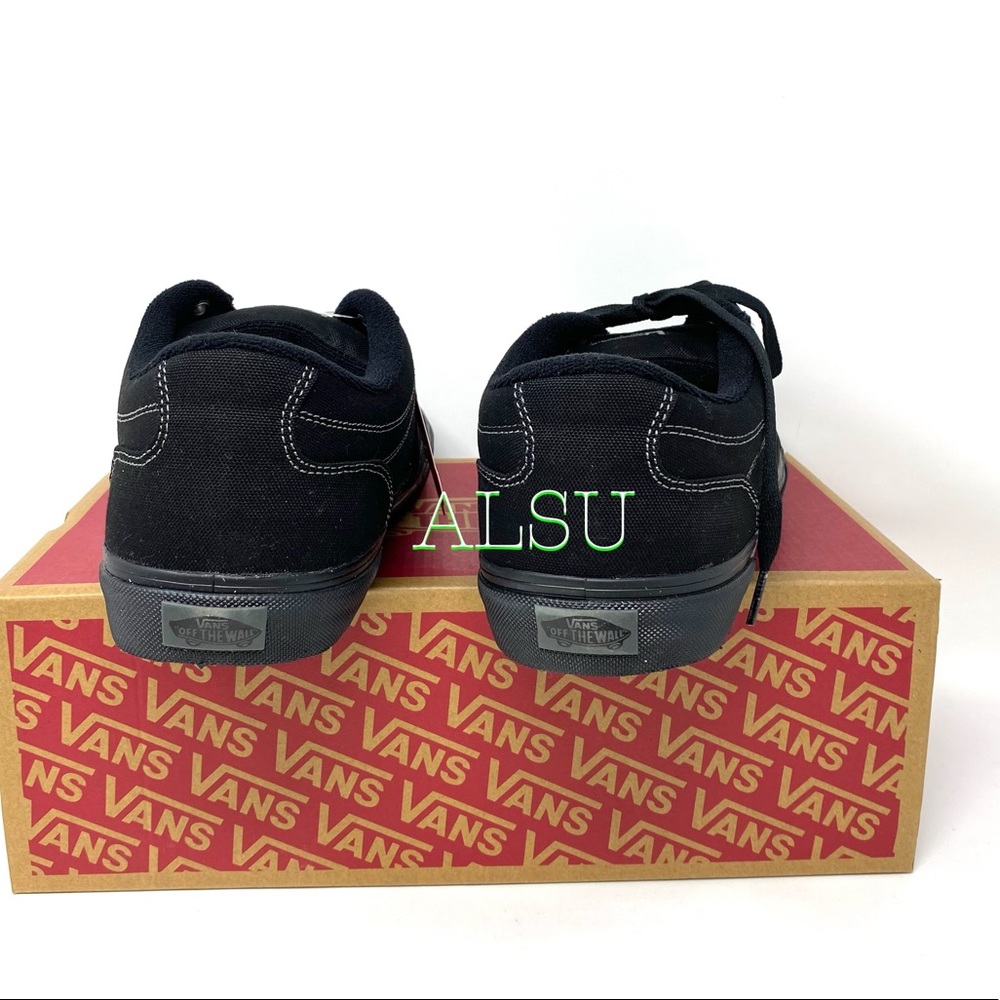 VANS SB Bearcat Men’s Canvas Black Sneakers All Sizes Shoes Classic VN000DT2186 - Picture 3 of 10